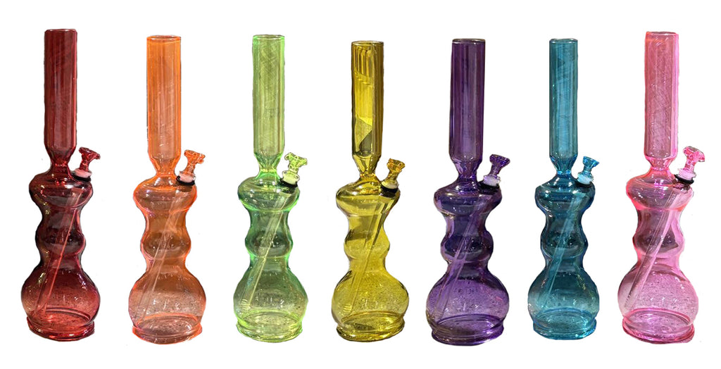 JBongs Simply The Smoothest Glass Bongs Tobacco Water Pipe 15" x 4.33" (385mm x 110mm)